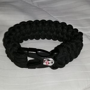 6in Kids Paracord Bracelet - Black